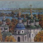 Выдубецкий монастырь, осень