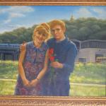 Николай Александрович и Нина Семёновна холст, масло 70х90 см