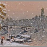 Зима, Лавра, романтика