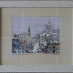 Андреевский спуск, зима