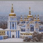 Михайловский Златоверхий зимой