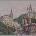 Андреевский спуск летом